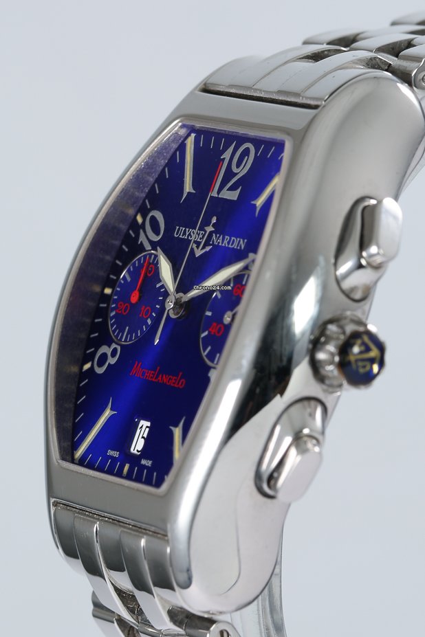 IMG_9081 Ulysse Nardin Michelangelo Mens watch Unisex Automatic Steel 563-42 Replica 5
