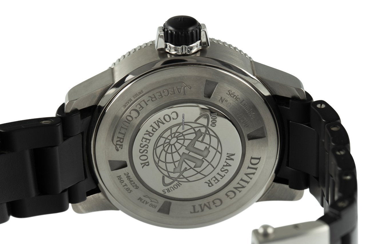 Jaeger-LeCoultre Master Compressor Diving GMT Mens watch Unisex Automatic Titanium Q187T670 Replica 5