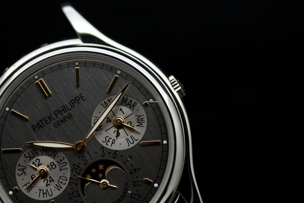 Patek Philippe Perpetual Calendar Automatic Platinum 5550P Replica 5