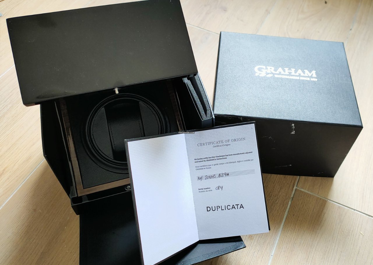 Graham Chronofighter Oversize Mens watch Unisex Steel 2OVHS.B39A Replica 5