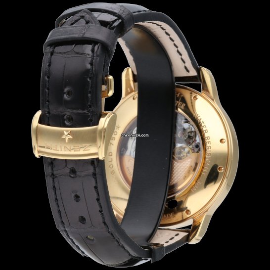 IMG_9081 Zenith Mens watch Unisex Automatic Rose gold 18.1260.4023 01.C505 Replica 5