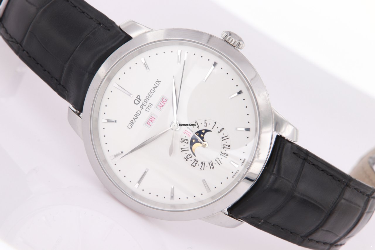 IMG_9081 Girard Perregaux 1966 Mens watch Unisex Automatic Steel 49535-11-131-BB60 Replica 5