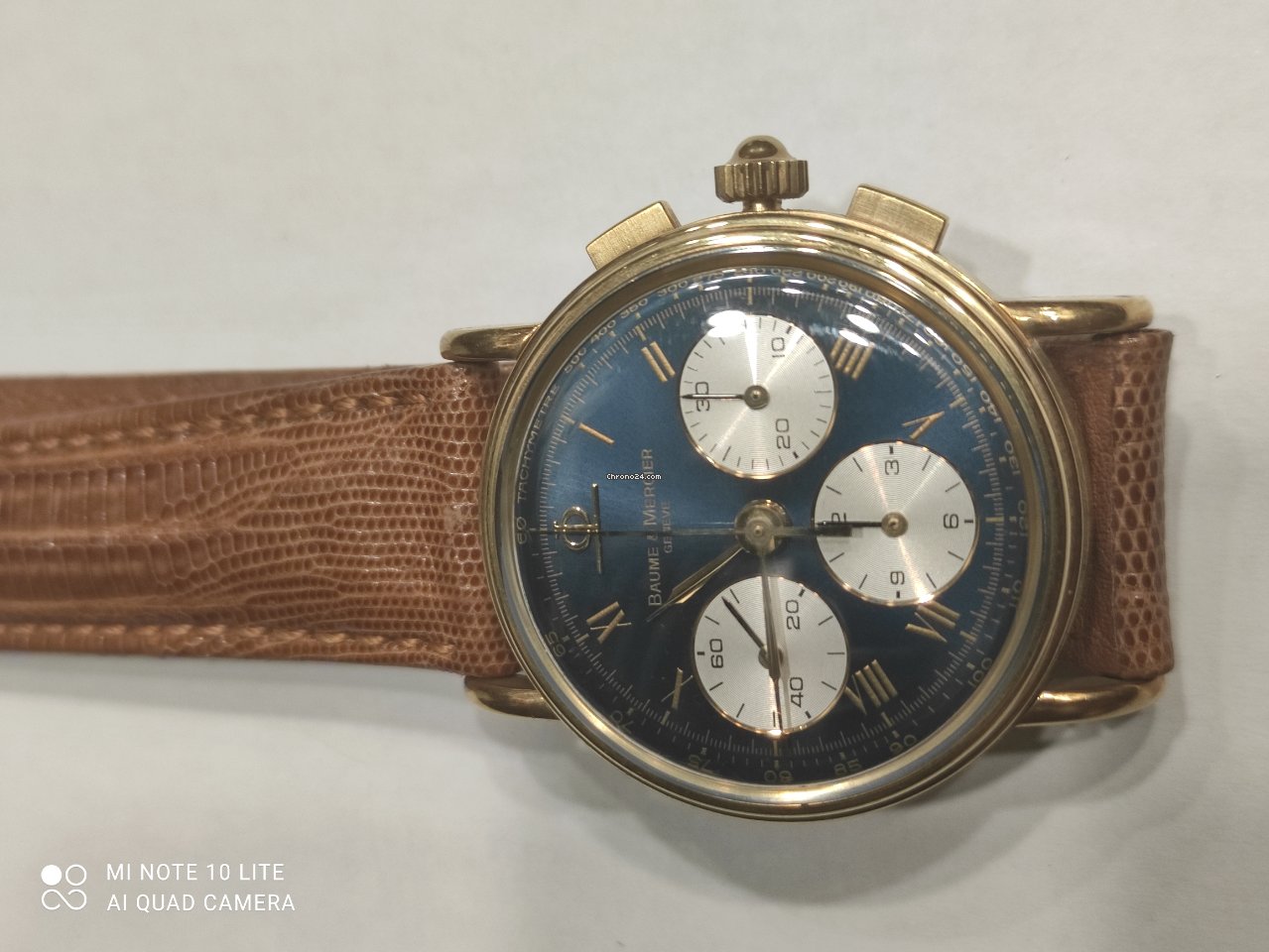 Baume & Mercier Mens watch Unisex Manual winding Yellow gold 6101.099.2111729 Replica 5