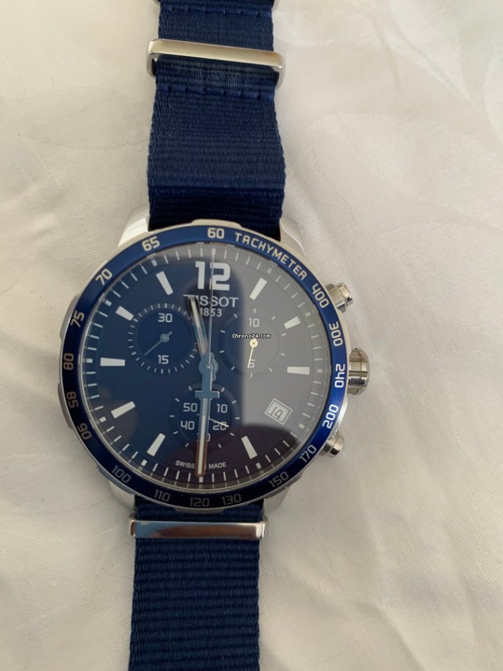 IMG_9081 Tissot Quickster Mens watch Unisex Quartz Steel T0954171104700 Replica 5