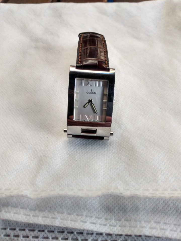 IMG_9081 Corum Tabogan Mens watch Unisex Quartz Steel 145.161.20 Replica 5