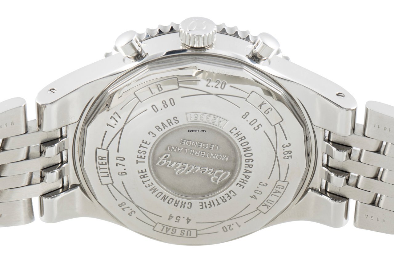 IMG_9081 Breitling Montbrillant Legende Mens watch Unisex Automatic Steel A23351 Replica 5