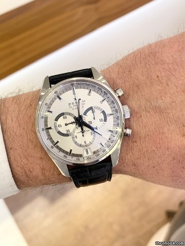 Zenith El Primero 36000 VpH Mens watch Unisex Automatic Steel 03.2040.400 01.C496 Replica 5