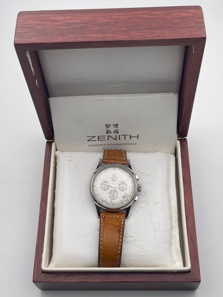 Zenith El Primero Chronograph Manual winding Steel 90 01-0010.420 Replica 5