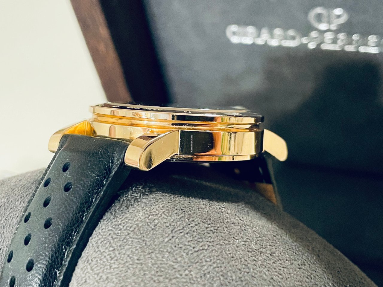 IMG_9081 Girard Perregaux GP 7000 Mens watch Unisex Automatic Yellow gold 7000 GBM Replica 5