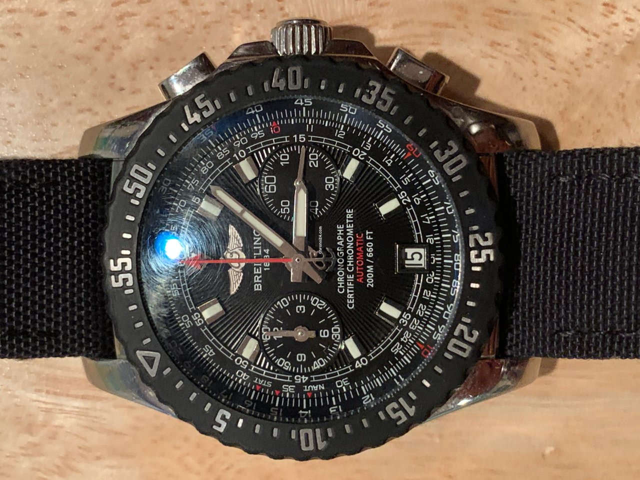 IMG_9081 Breitling Skyracer Mens watch Unisex Automatic Steel A27364 Replica 5