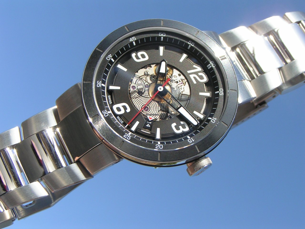 IMG_9081 Oris TT1 Mens watch Unisex Automatic Steel 01 733 7668 4114-07 8 25 10 Replica 5