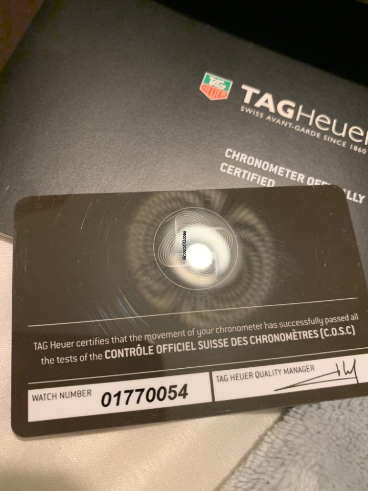 IMG_9081 TAG Heuer Carrera Calibre HEUER 01 Mens watch Unisex Automatic Ceramic CAR2A90.FT6071 Replica 5
