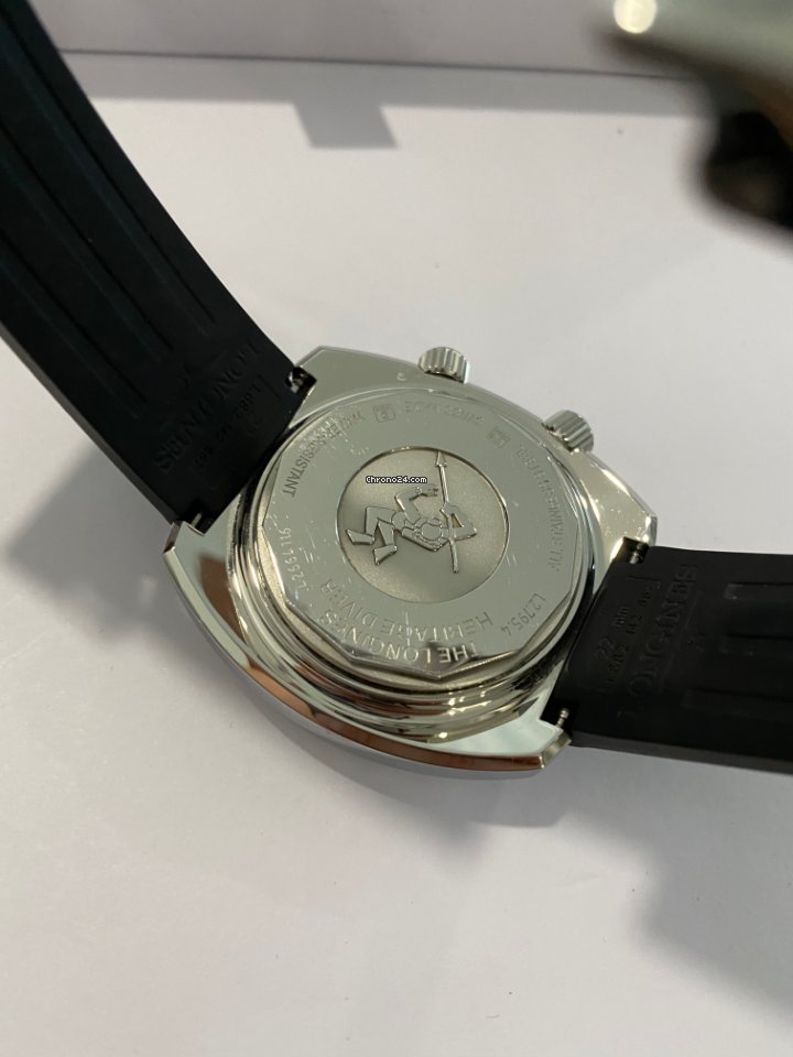 IMG_9081 Longines Heritage Mens watch Unisex Automatic Steel L2.795.4.52.0 Replica 5