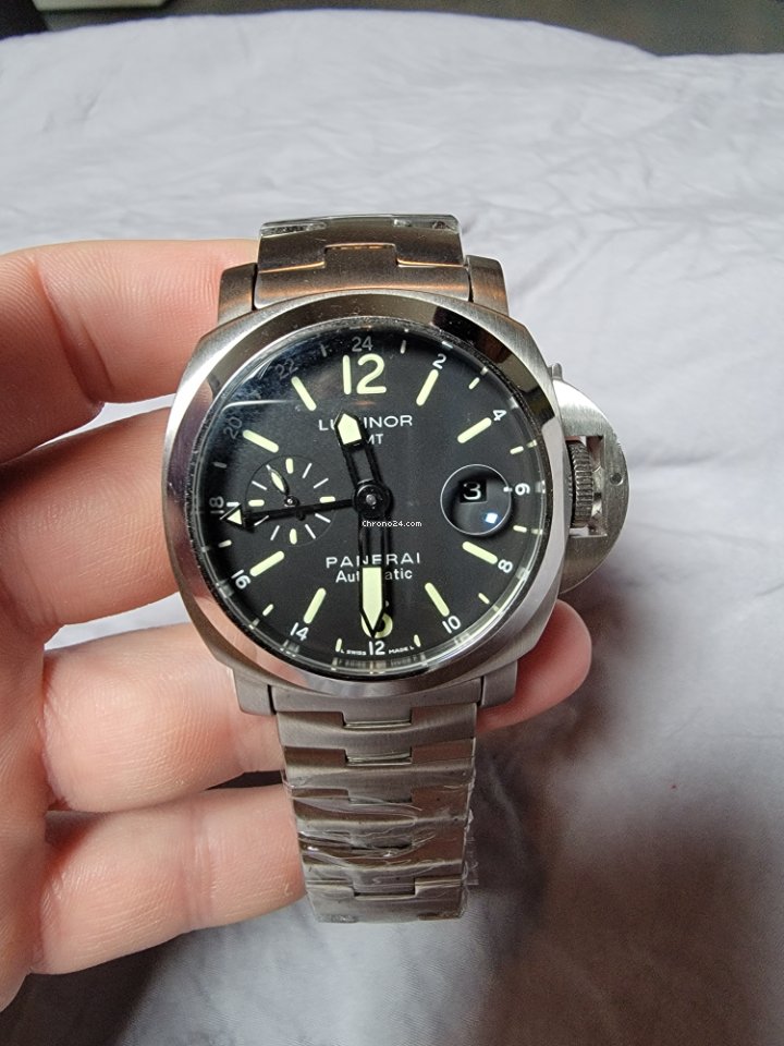 IMG_9081 Panerai Luminor GMT Automatic Mens watch Unisex OP6761 Replica 5