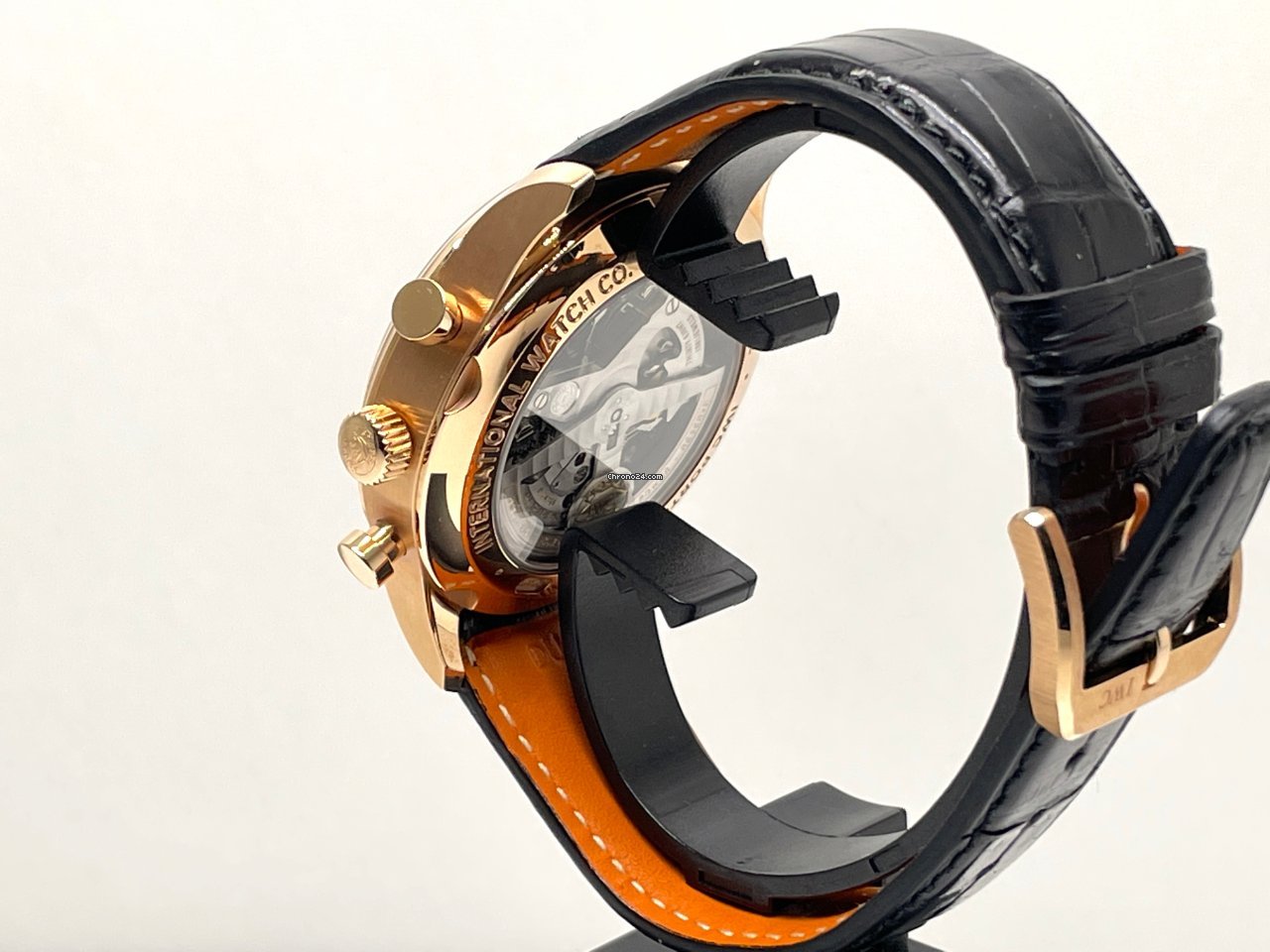 IWC Portuguese Chronograph Automatic Rose gold IW390405 Replica 5