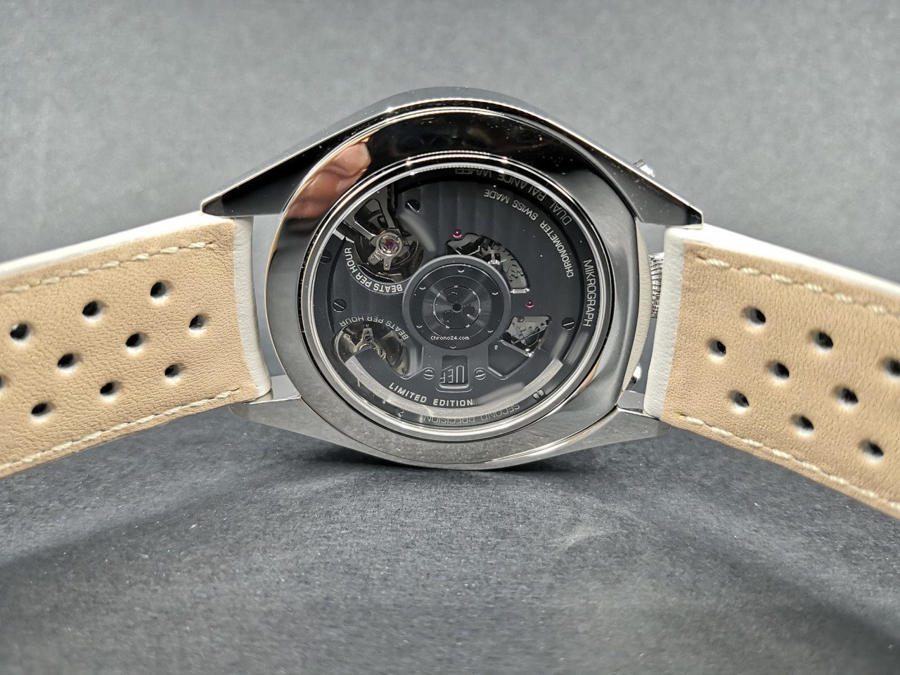 TAG Heuer Carrera Mikrograph Automatic Steel CAR5A1A.FC6374 Replica 5