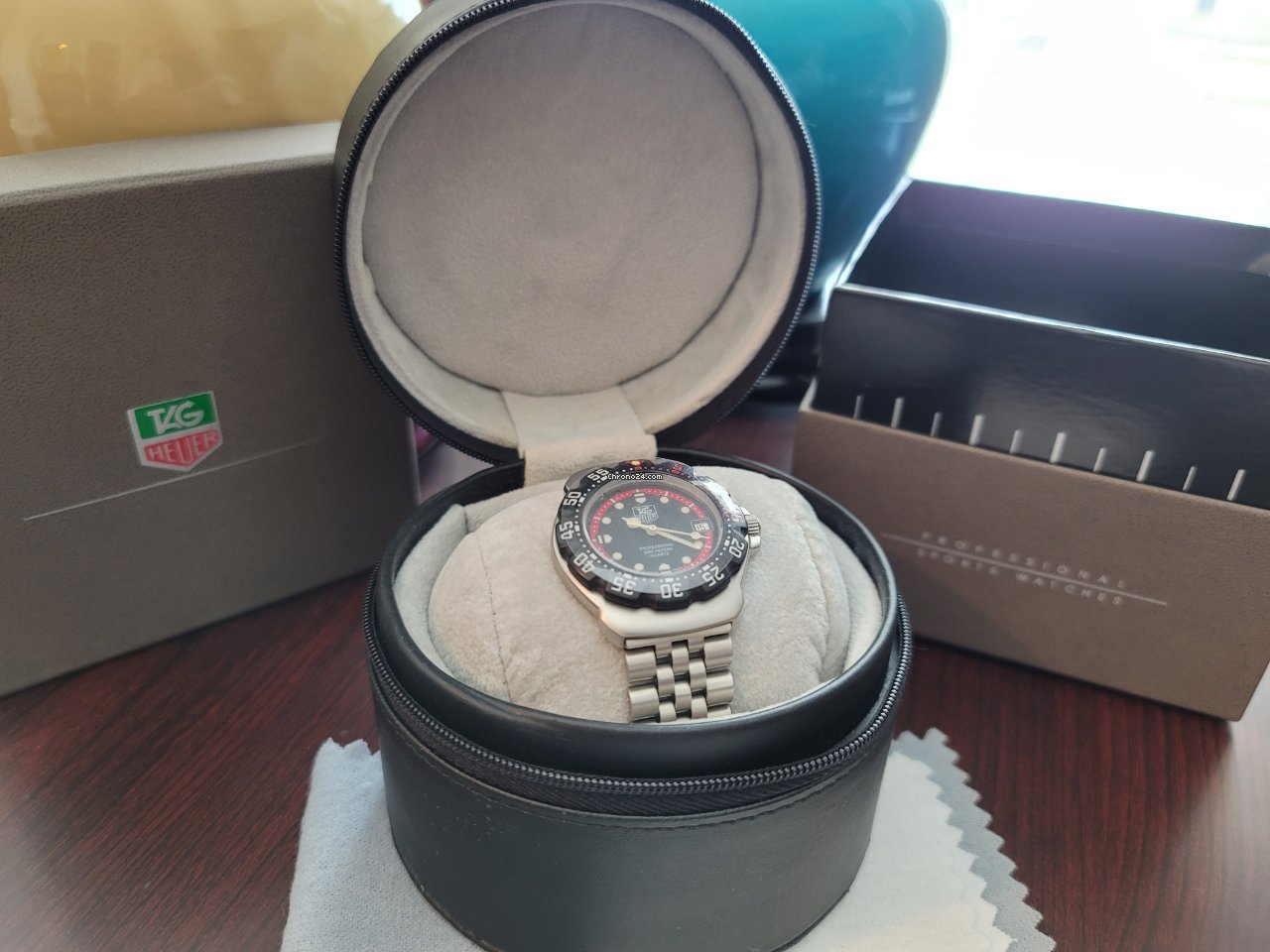 IMG_9081 TAG Heuer Formula 1 Quartz Mens watch Unisex Quartz Steel WA1214 Replica 5
