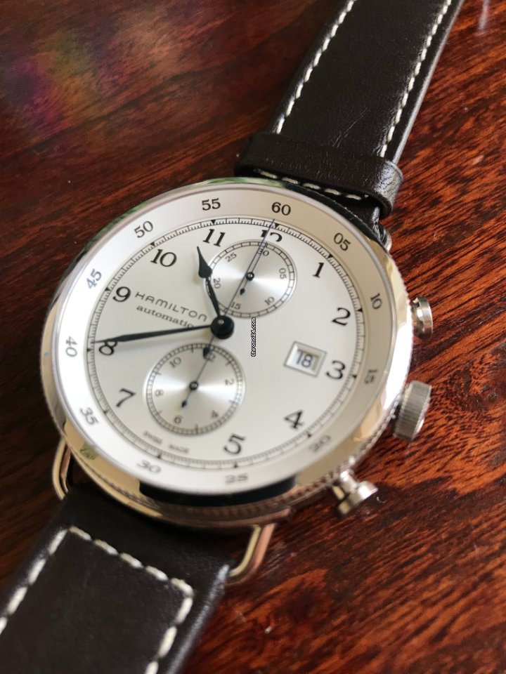IMG_9081 Hamilton Khaki Navy Pioneer Mens watch Unisex Automatic Steel H77706553 Replica 5