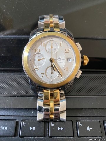 IMG_9081 Baume & Mercier Capeland Mens watch Unisex Automatic Gold Steel MV045217 Replica 5