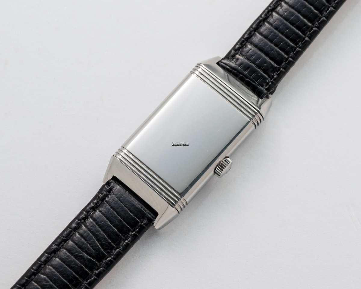 IMG_9081 Jaeger-LeCoultre Reverso Womens watch Quartz Steel 200.8.47 Replica 5