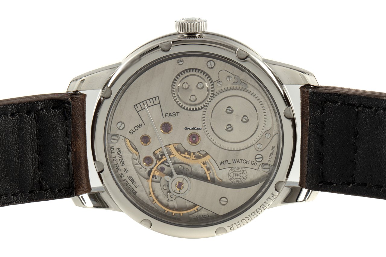 IMG_9081 IWC Pilot Mens watch Unisex Manual winding Steel 3254 Replica 5