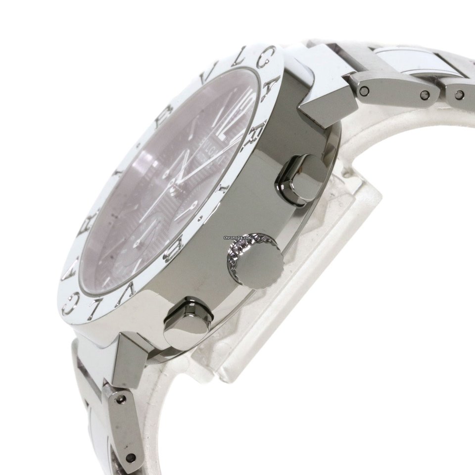 Bulgari Bulgari Mens watch Unisex Automatic Steel BB38SS DCH N Replica 5