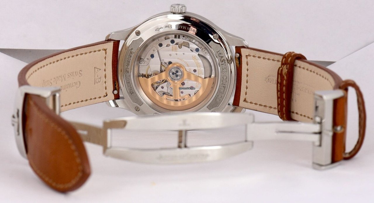 IMG_9081 Jaeger-LeCoultre Master Control Date Mens watch Unisex Automatic Steel Q4018420 Replica 5