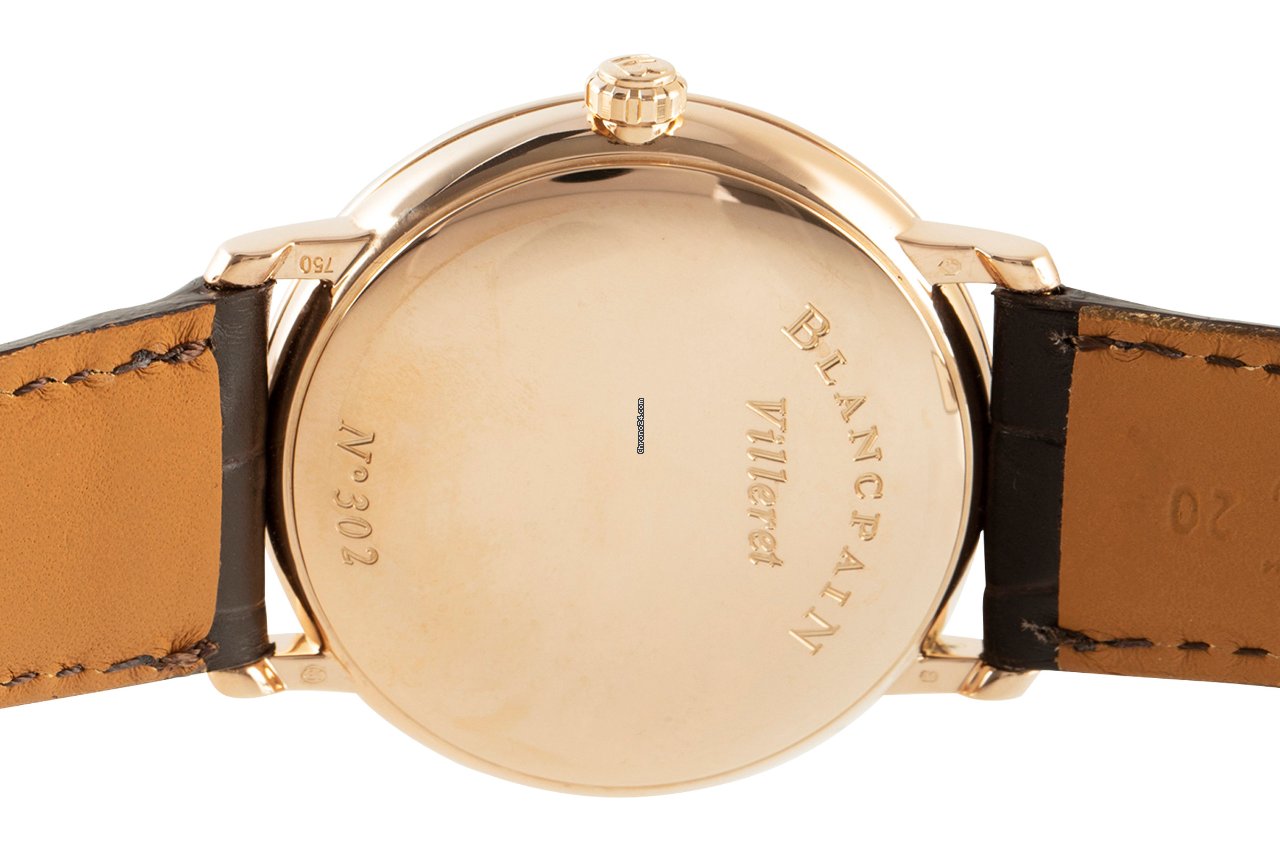 Blancpain Villeret Ultra-Slim Mens watch Unisex Automatic Red gold 6223 3642 55A Replica 5