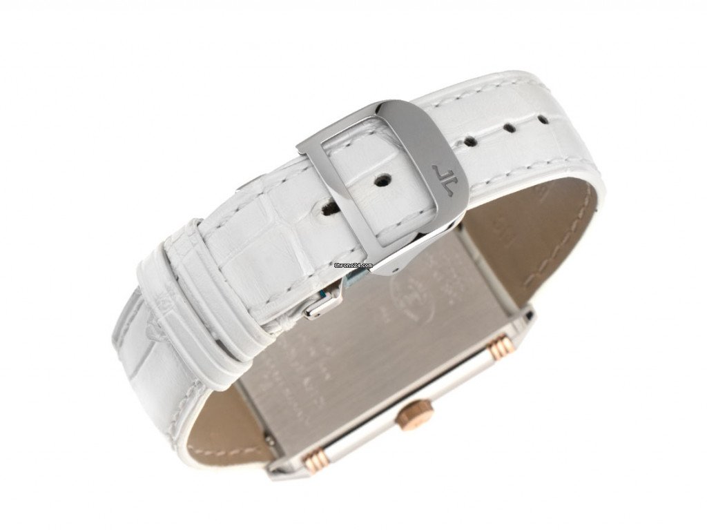 IMG_9081 Jaeger-LeCoultre Grande Reverso Lady Ultra Thin Mens watch Unisex Manual winding Gold Steel Q3224420 Replica 5