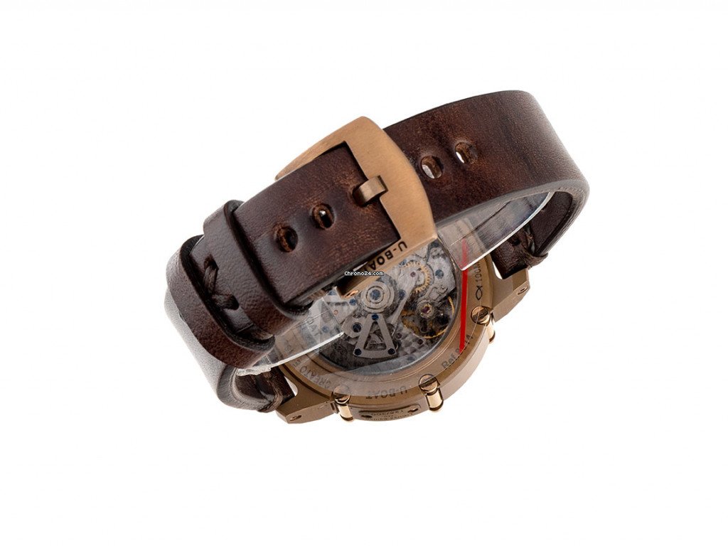 IMG_9081 U-Boat Chimera Mens watch Unisex Automatic Bronze 8014 Replica 5