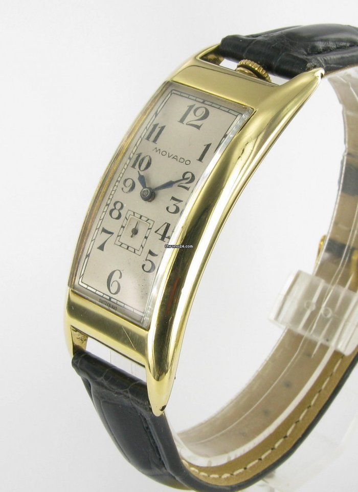 IMG_9081 Movado Manual winding Yellow gold 4009 Replica 5