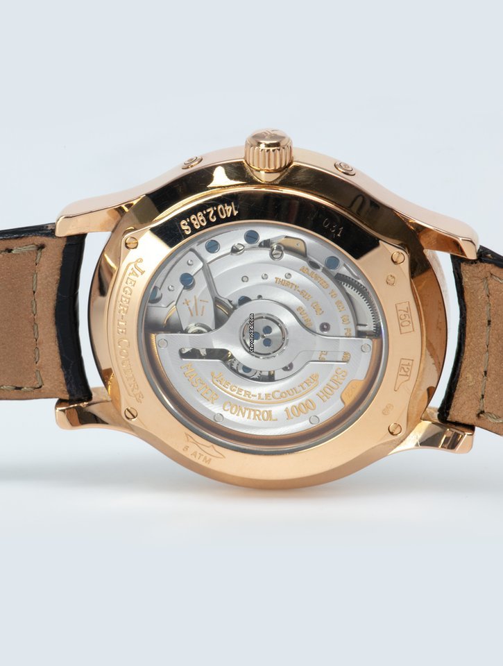 IMG_9081 Jaeger-LeCoultre Master Calendar Mens watch Unisex Automatic Rose gold 140.2.98.S Replica 5