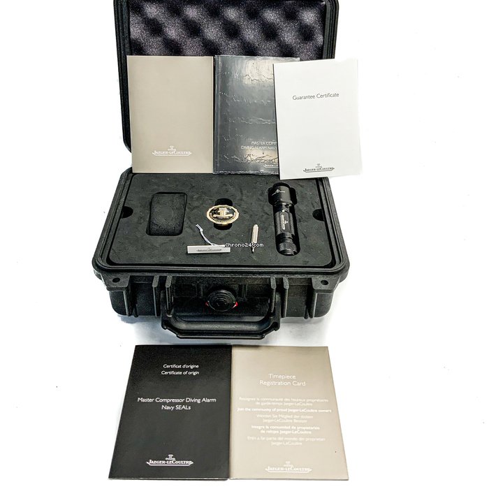 IMG_9081 Jaeger-LeCoultre Master Compressor Diving Alarm Navy SEALs Mens watch Unisex Automatic Titanium Q183T47J Replica 5