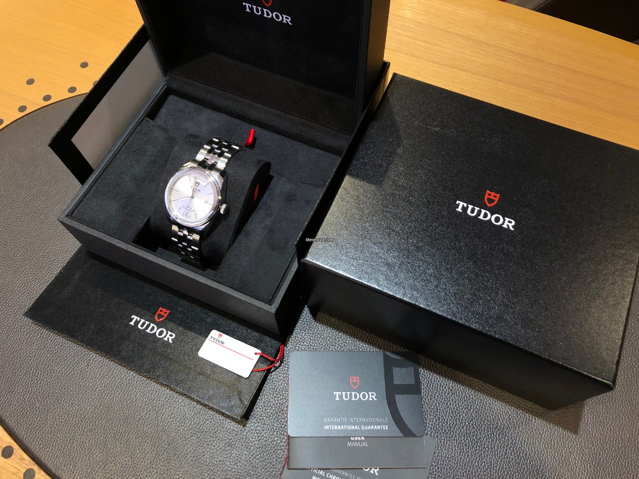 IMG_9081 Tudor Glamour Date-Day Mens watch Unisex Automatic Steel M56000-0005 Replica 5