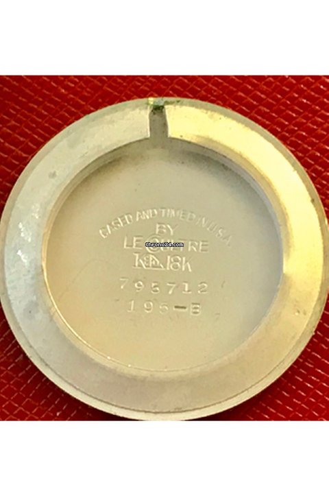 IMG_9081 Jaeger-LeCoultre Mens watch Unisex Manual winding White gold 195-B Replica 5