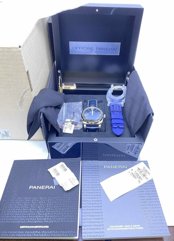 Panerai Radiomir Mens watch Unisex Manual winding Steel PAM00932 Replica 5