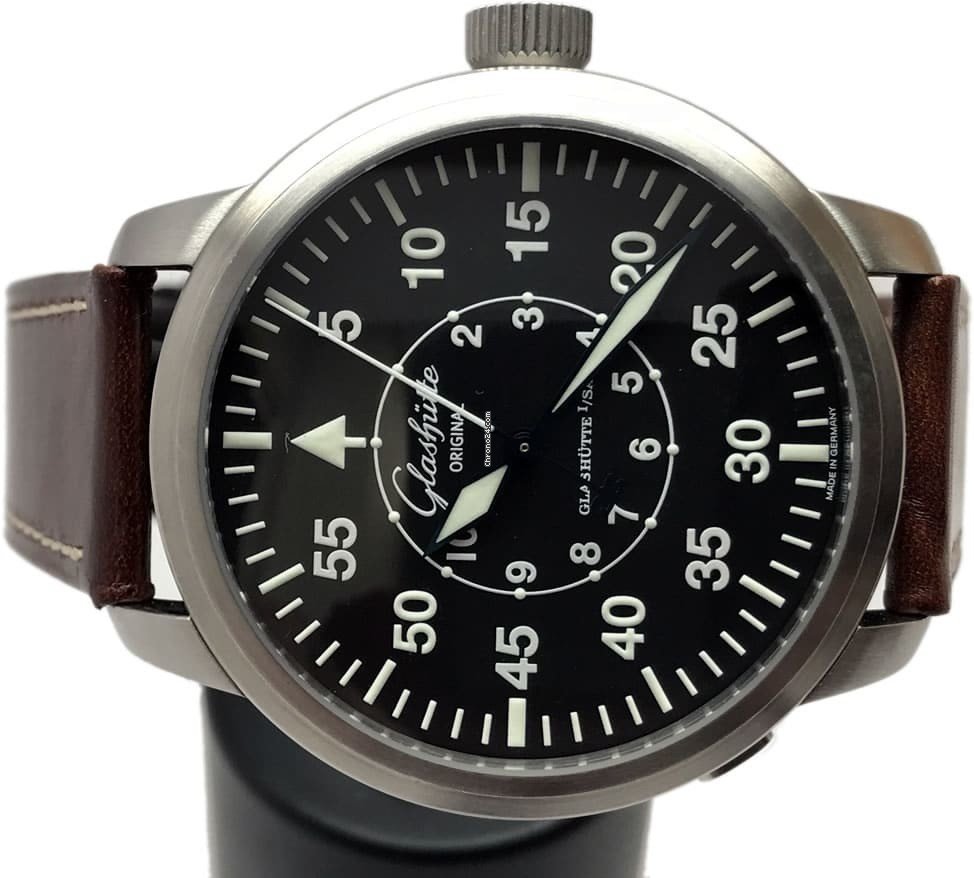 IMG_9081 Glashutte Original Senator Navigator Automatic Mens watch Unisex Automatic Steel 100-09-07-05-04 Replica 5