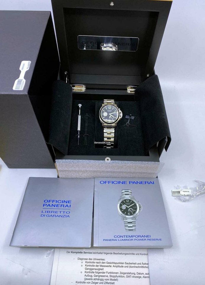 Panerai Luminor Power Reserve Mens watch Unisex Automatic Steel PAM00126 Replica 5