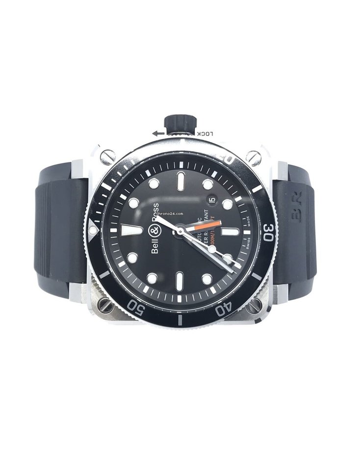 IMG_9081 Bell & Ross BR 03-92 Steel Mens watch Unisex Automatic BR0392-D-BL-ST-SRB Replica 5