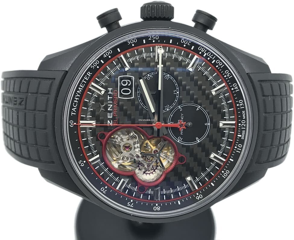 IMG_9081 Zenith Mens watch Unisex Automatic Aluminum 24.2160.4063 28 Replica 5