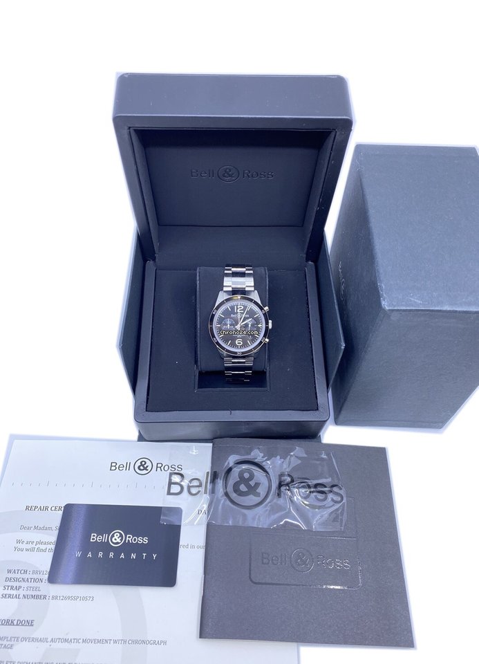 IMG_9081 Bell & Ross BR V1 Mens watch Unisex Automatic Steel BRV126-BL-BE-SST Replica 5