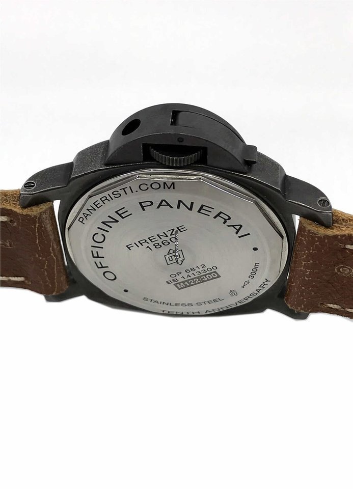 IMG_9081 Panerai Mens watch Unisex Manual winding Steel PAM00360 Replica 5