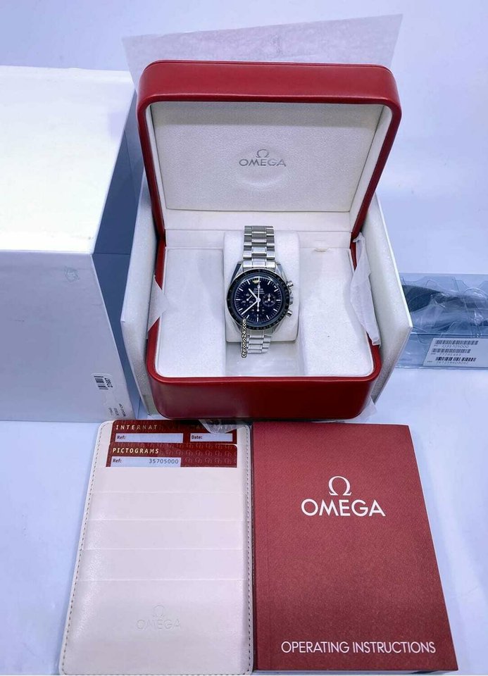 IMG_9081 Omega Speedmaster Professional Moonwatch Mens watch Unisex Manual winding Steel 3570.50 Replica 5
