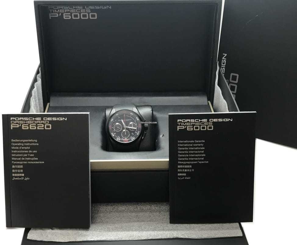 Porsche Design Dashboard Mens watch Unisex Automatic Titanium 6620.13 Replica 5