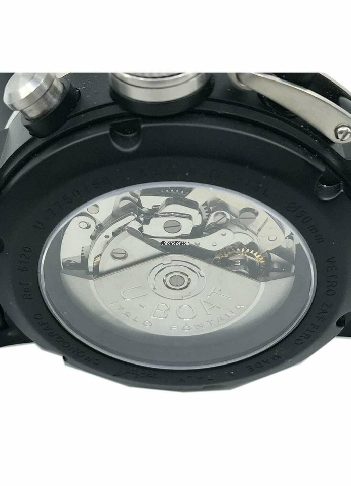 IMG_9081 U-Boat Flightdeck Mens watch Unisex Automatic Steel 6120 Replica 5