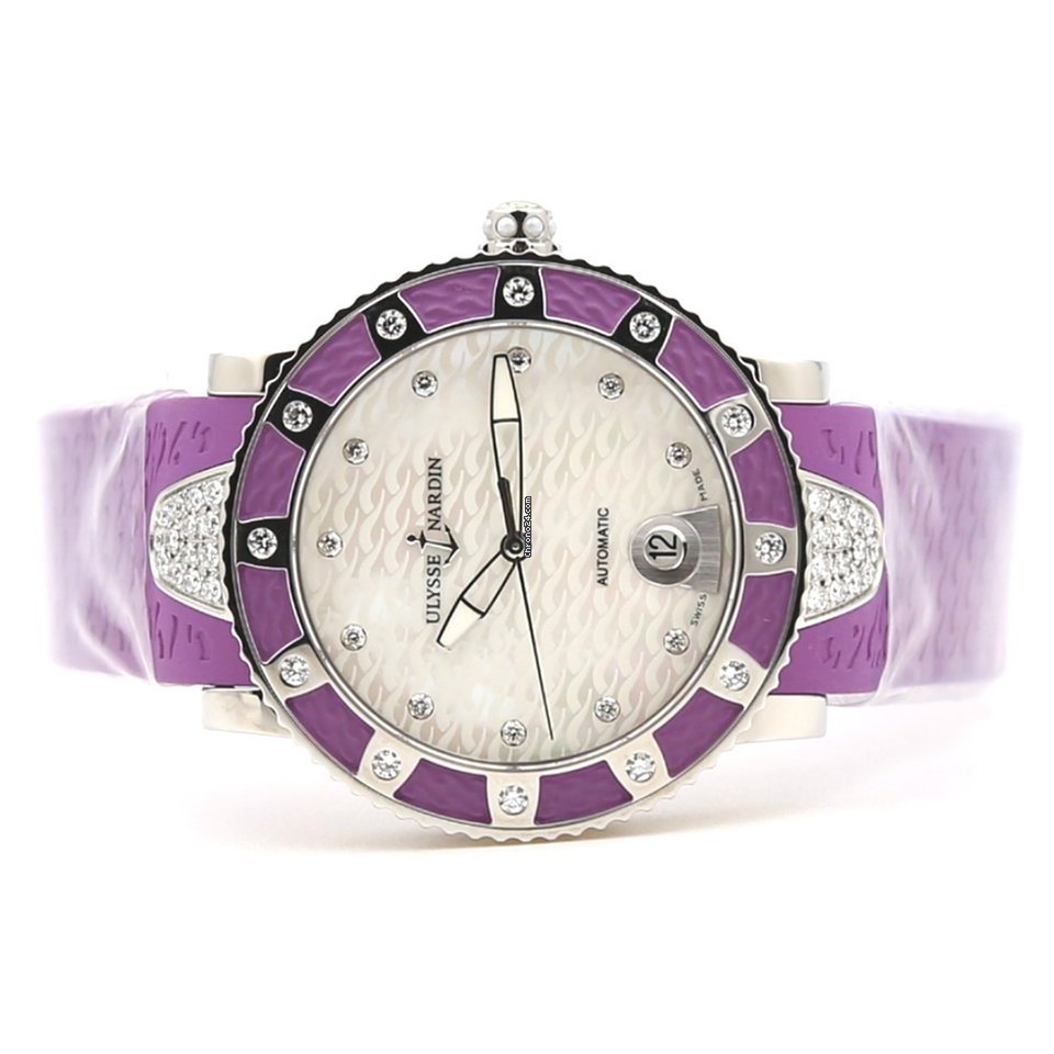 IMG_9081 Ulysse Nardin Lady Diver Womens watch Automatic Steel 8103-101E-3C 10.17 Replica 5