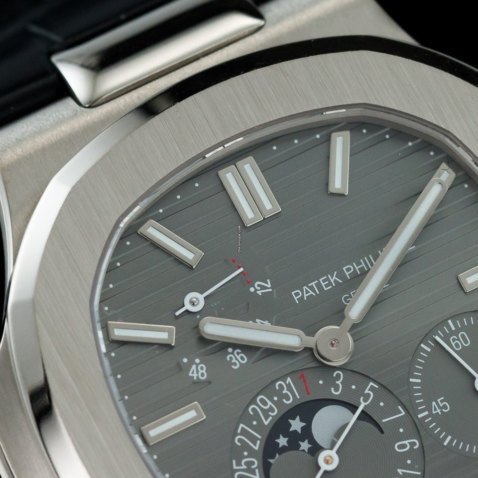 Patek Philippe Nautilus Mens watch Unisex Automatic White gold 5712G-001 Replica 5