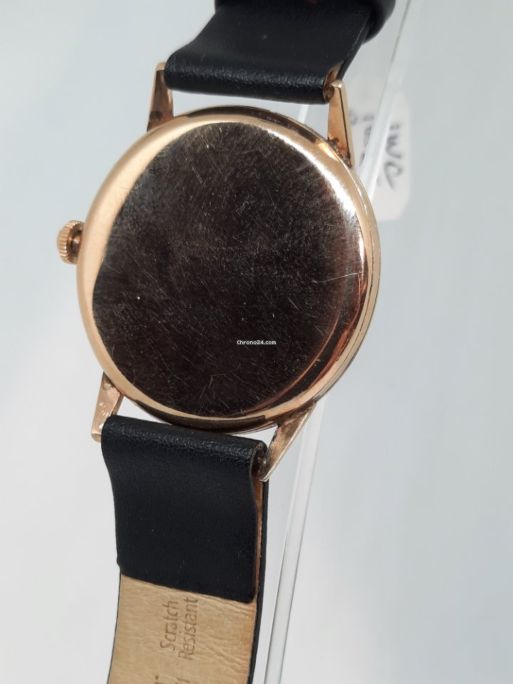 IMG_9081 IWC Mens watch Unisex Manual winding Rose gold c62 Replica 5