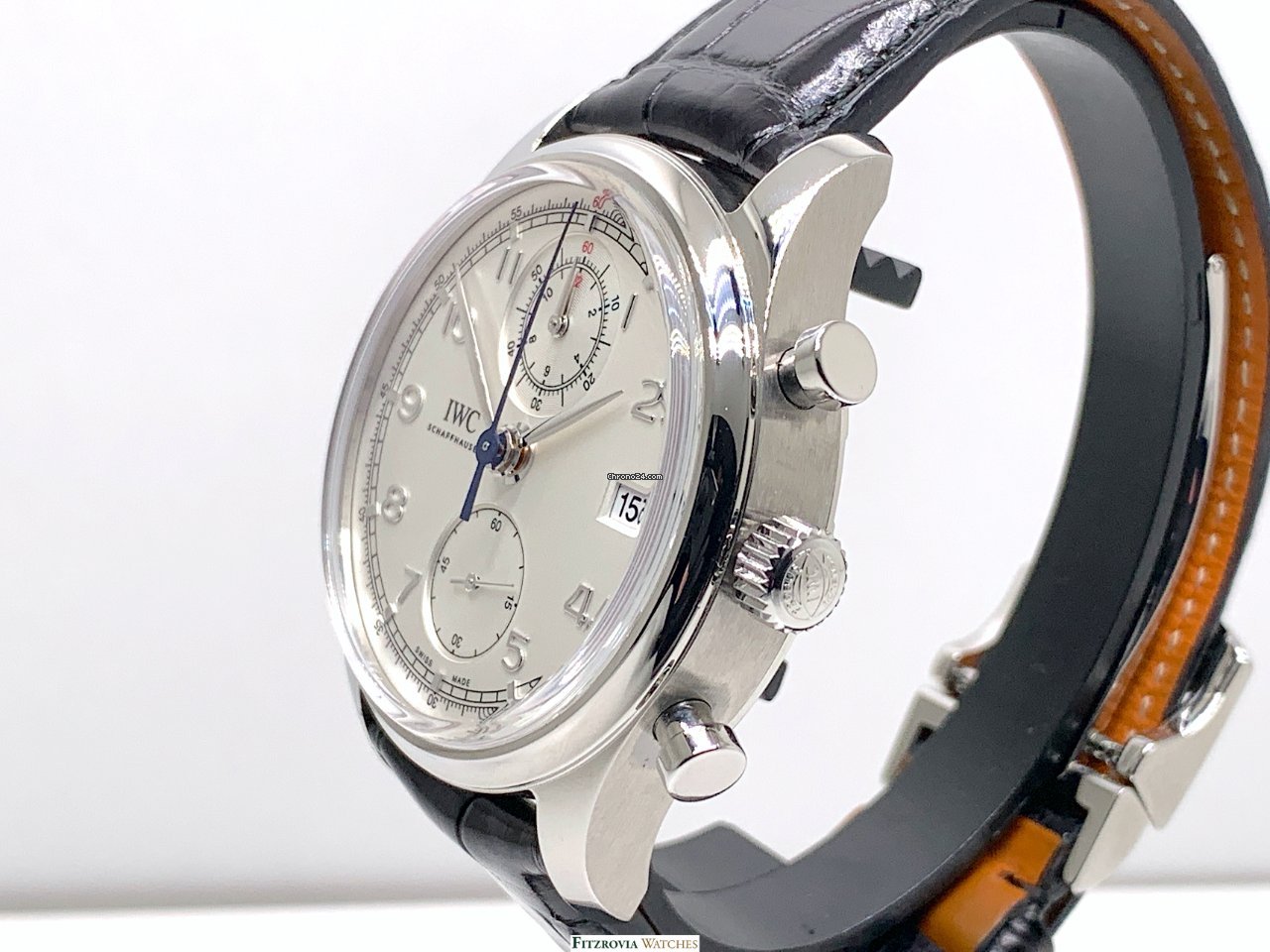 IMG_9081 IWC Portuguese Chronograph Automatic Steel IW390403 Replica 5