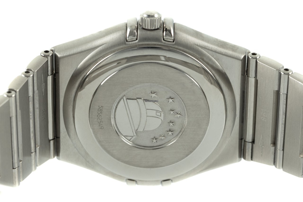 Omega Constellation Mens watch Unisex Quartz Steel 1552.30.00 Replica 5